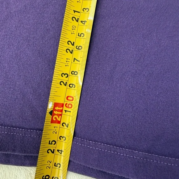 Life is Good Women Short Sleeve Crusher Tee More Love More Purple XL E39 - Picture 5 of 7